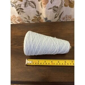 Cone Yarn Light Blue  by Tamm For Machine Knitting Crochet Crafts